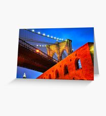 Brooklyn Bridge: NYC Greeting Card