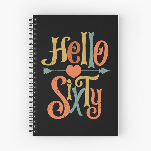 Artikelvorschau, Vintage Hello Sixty 60. Geburtstag Geschenk entworfen und verkauft von 2blackcherries.