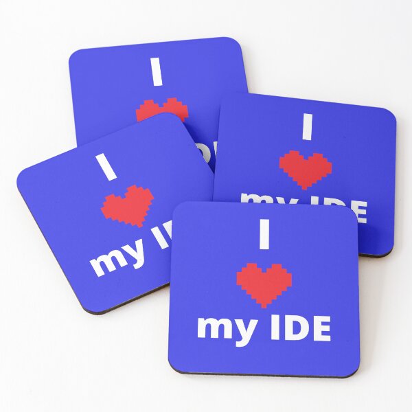 Item preview, I Love My IDE - Best Funny Programmer Gift designed and sold by sviatos.