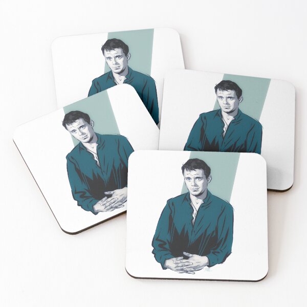 Item preview, Dirk Bogarde - An illustration by Paul Cemmick designed and sold by TIGERDAVER.