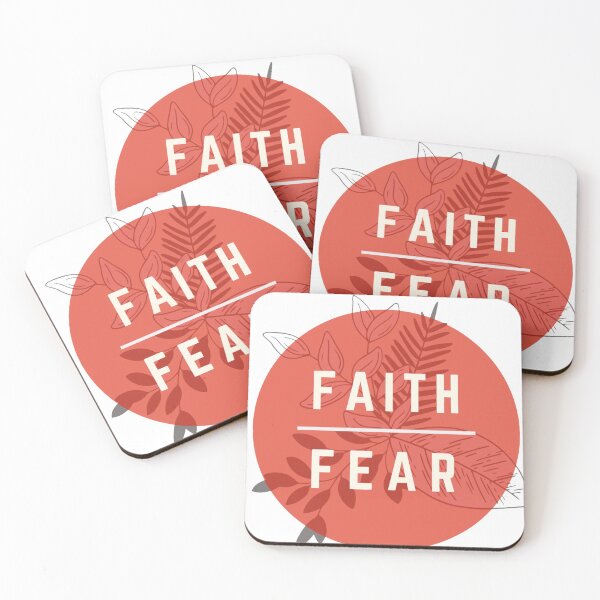 Item preview, Faith Over Fear Red designed and sold by ThiccAndSik.