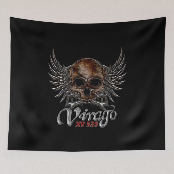 Item preview, Virago XV 535 skull designed and sold by KlaraBubble.