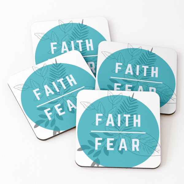 Item preview, Copy of Faith Over Fear blue designed and sold by ThiccAndSik.