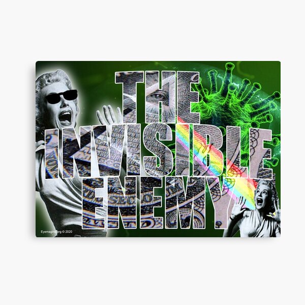 The Invisible Enemy Canvas Print