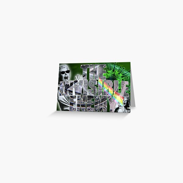 The Invisible Enemy Greeting Card