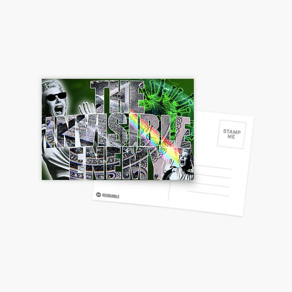 The Invisible Enemy Postcard