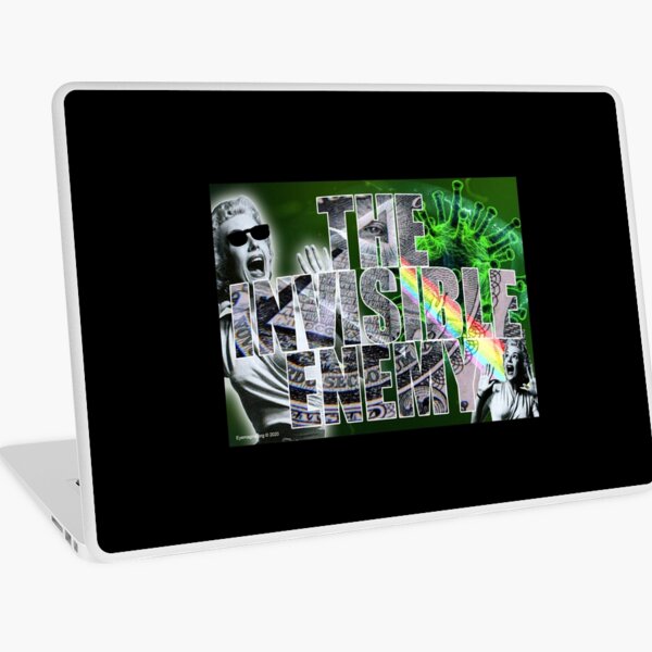 The Invisible Enemy Laptop Skin