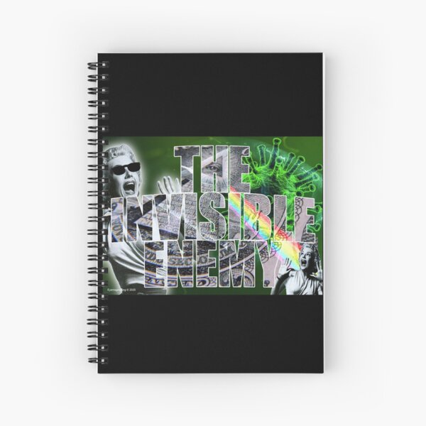 The Invisible Enemy Spiral Notebook