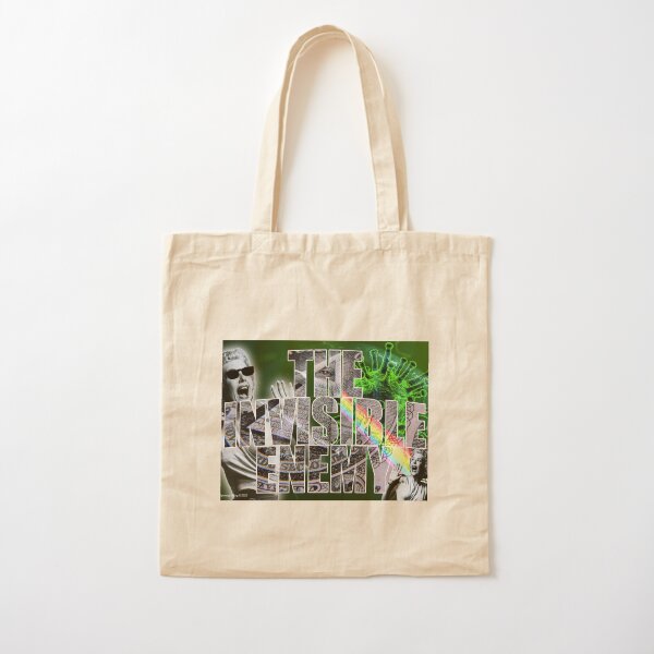 The Invisible Enemy Cotton Tote Bag