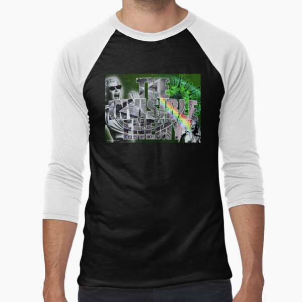 The Invisible Enemy Baseball ¾ Sleeve T-Shirt