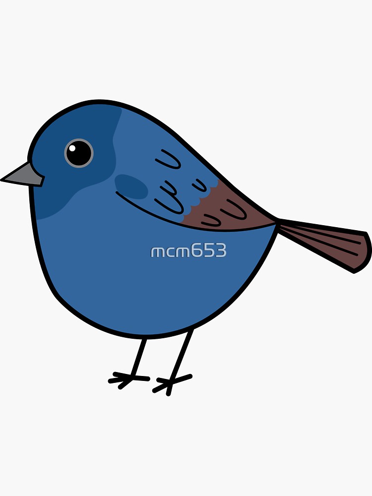 Blue Jay Sticker for Sale by mcm653