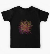Colorful tangled wires Kids Tee