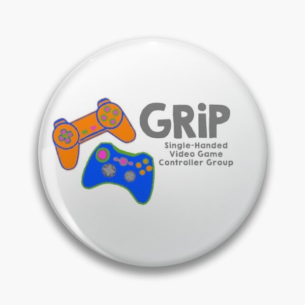 Item preview, Single-Handed Controller Group Logo designed and sold by gripperz.