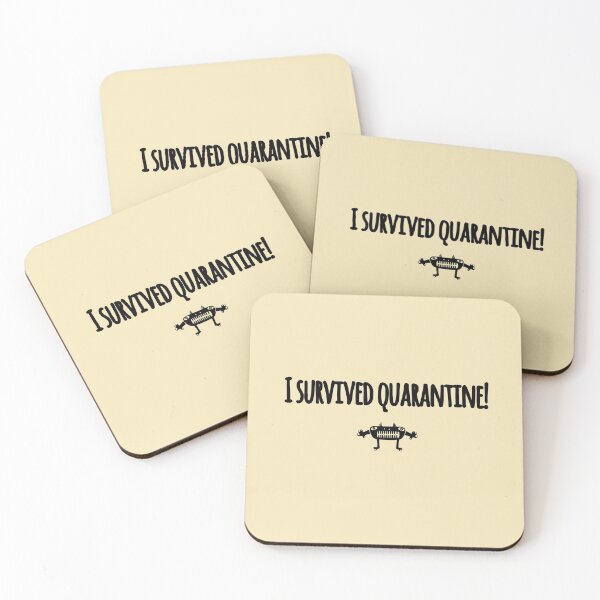 Item preview, I survived quarantine designed and sold by CreativeWorld96.
