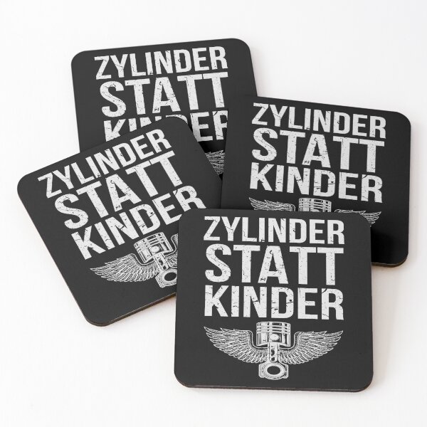Artikelvorschau, Zylinder Statt Kinder Auto Tuner Tuning entworfen und verkauft von MooonTees.