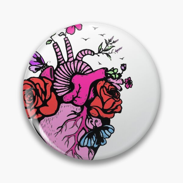 Item preview, Blooming Hear Drawing designed and sold by livpaigedesigns.