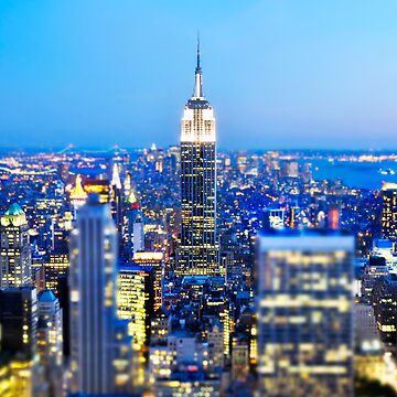 Artwork thumbnail, Empire State Building at Night: NYC by brotherbrain