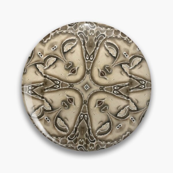 Item preview, Namaste Kaleidoscope Buddha Face Yoga Pattern designed and sold by artenvironments.