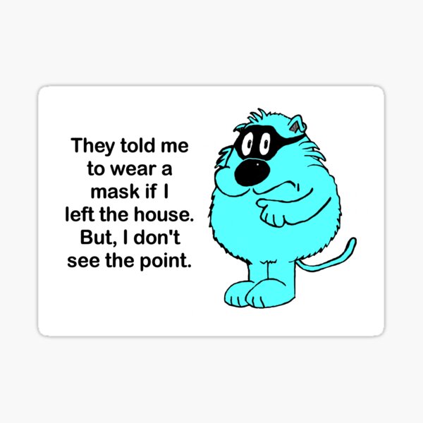 Wear A Mask Sticker