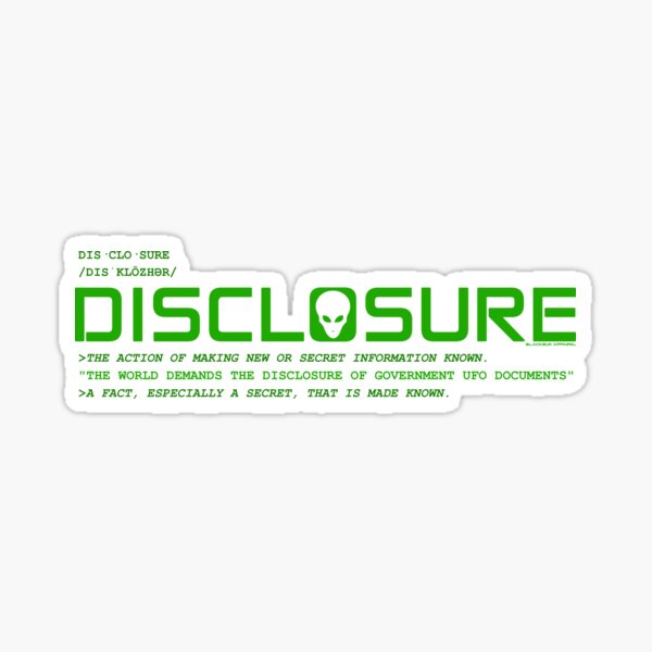 Item preview, Disclosure designed and sold by BLACKSUN-SHOP.
