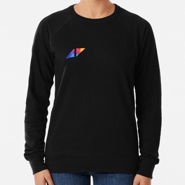 avicii logo only colorful small size Lightweight Sweatshirt