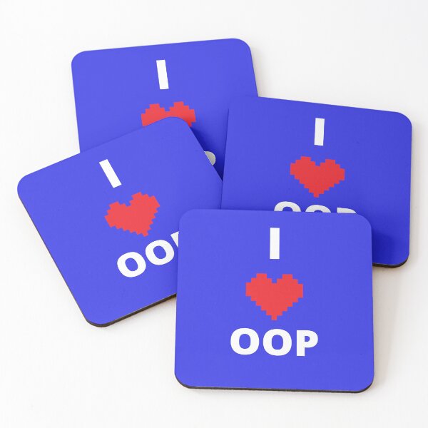 Item preview, I Love OOP - Best Funny Programmer Gift designed and sold by sviatos.
