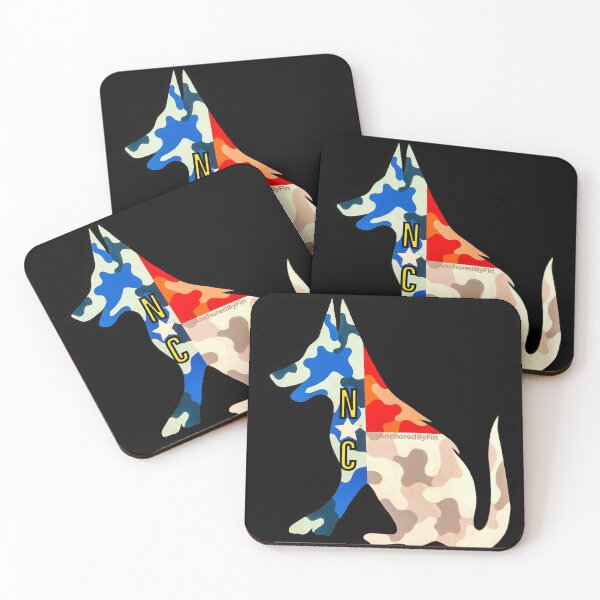 Item preview, Camo NC flag German Shepherd    designed and sold by barryknauff.