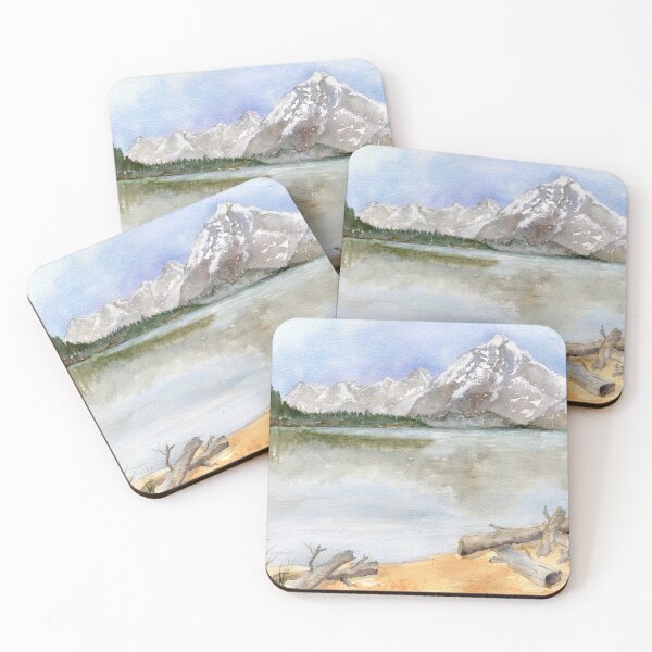 Item preview, Lago Jackson, NP Grand Tetons designed and sold by Diane Hall Watercolors.