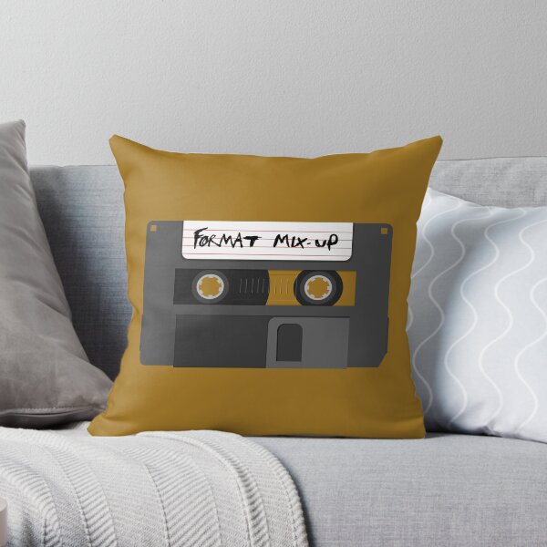Format Mix-Up Throw Pillow