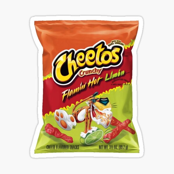 Hot Cheetos Stickers | Redbubble