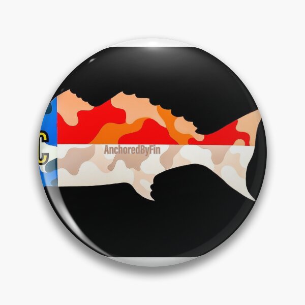 Item preview, Camo NC Flag Redfish  designed and sold by barryknauff.