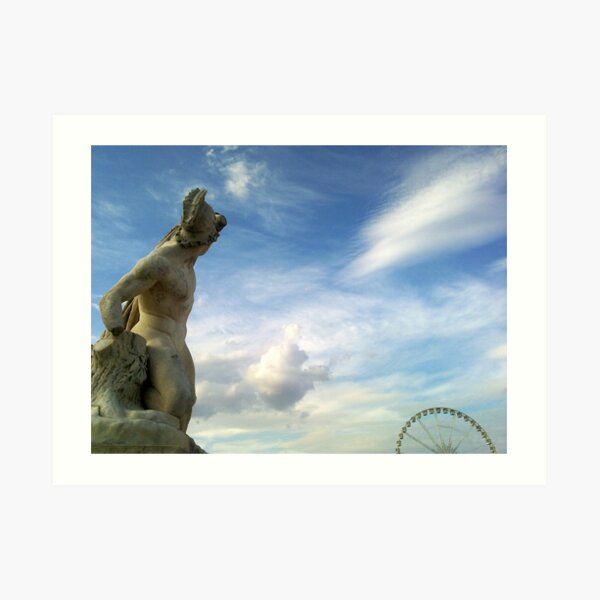 Jardin des Tuileries Impression artistique