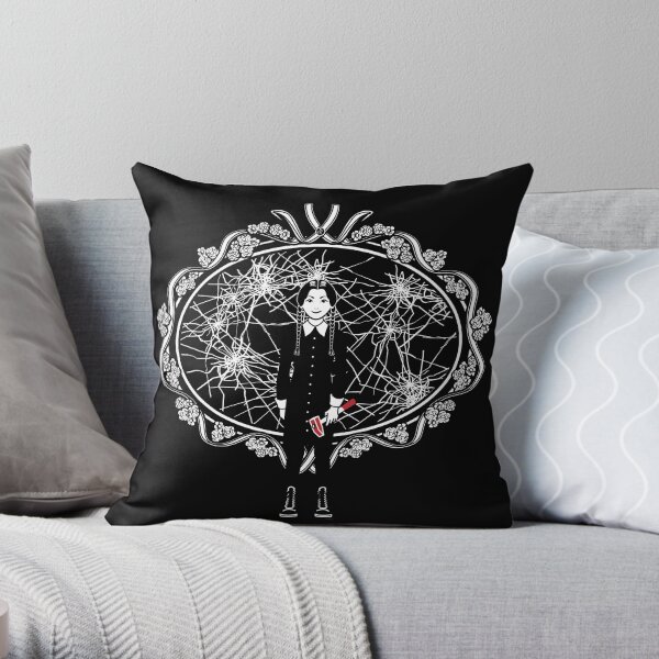 True beauty smashes mirrors Throw Pillow
