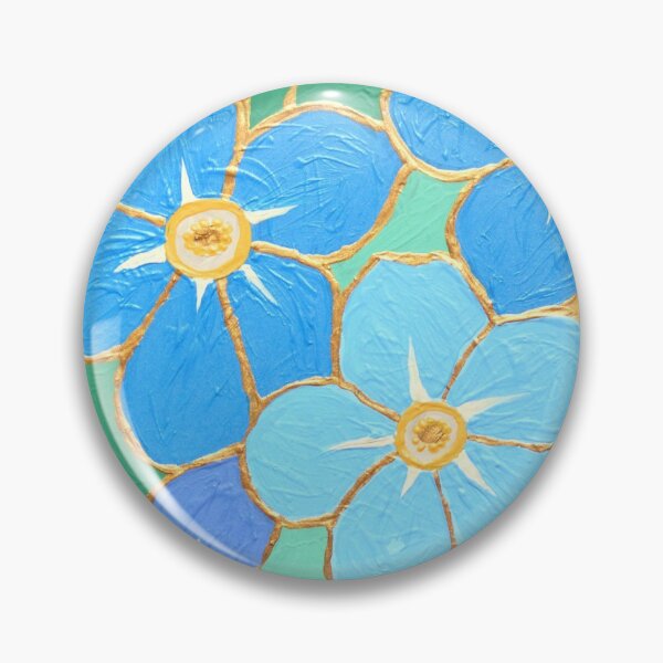 Item preview, Chrysoprase Forget-me-nots designed and sold by Paulina Dabrowska-Dorozynska.