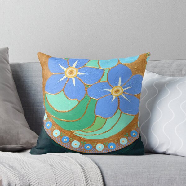 Item preview, Chrysoprase Forget-me-nots designed and sold by Paulina Dabrowska-Dorozynska.