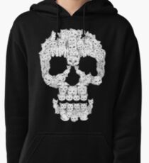 Skulls are for Pussies Pullover Hoodie