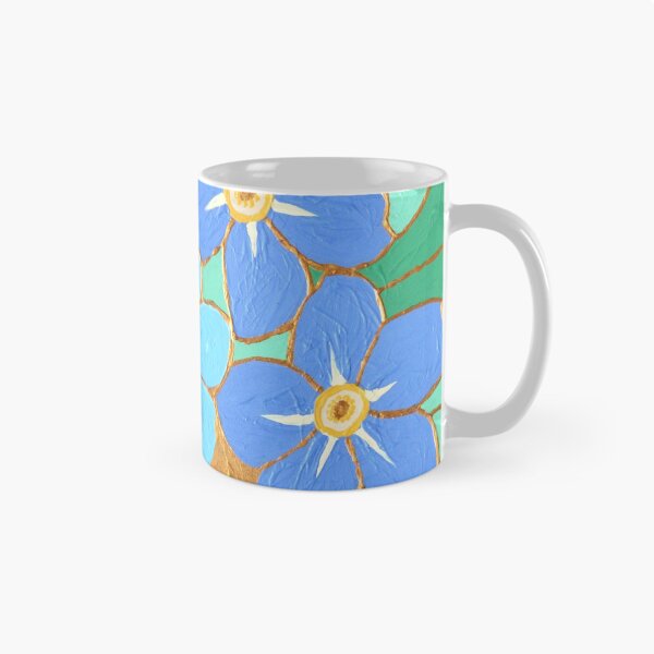 Aperçu de l'œuvre Chrysoprase Forget-me-nots créée et vendue par Paulina Dabrowska-Dorozynska.