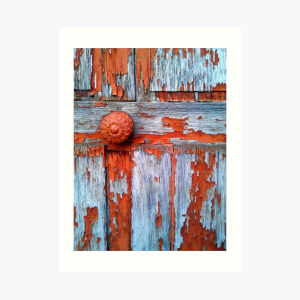Porte en bois Impression artistique