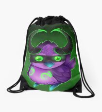 Demon Hunter Pepe Drawstring Bag