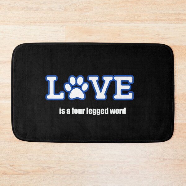 Item preview, Love is a four legged word designed and sold by Danielana.