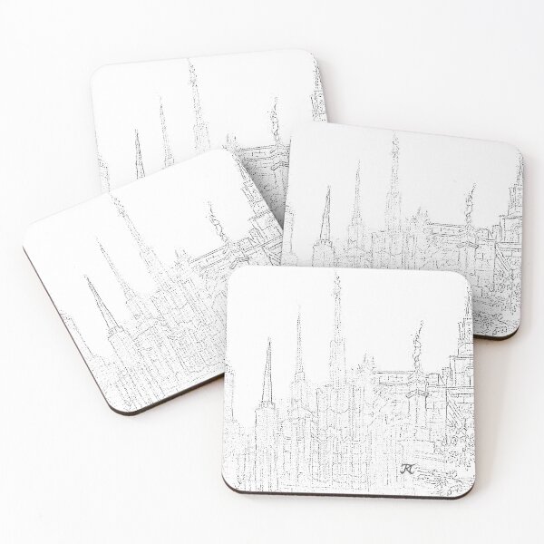 Item preview, Temple Collage Sketch designed and sold by Bekalyn Craig.