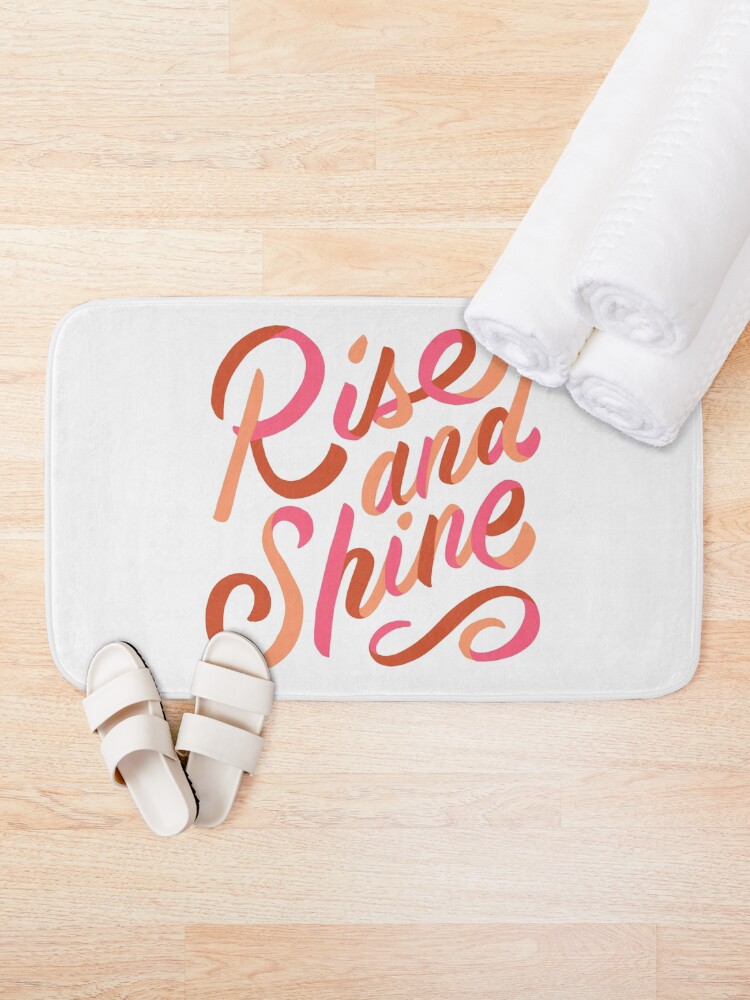 Alternate view of Rise and Shine Bath Mat