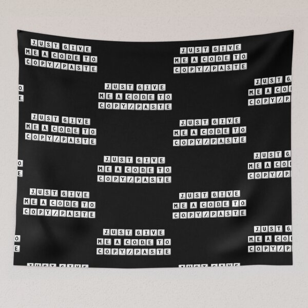 Item preview, Just Give Me a Code to Copy/Paste - Best Funny Programmer Gift designed and sold by sviatos.