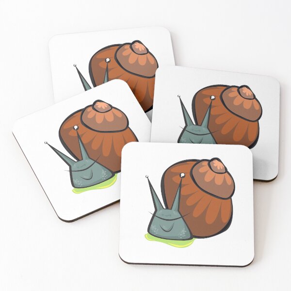 Item preview, smiling slimy snail designed and sold by iamsla.