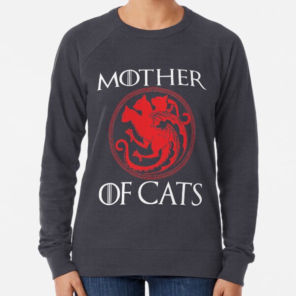 Mother of cats sweatshirt Clearance