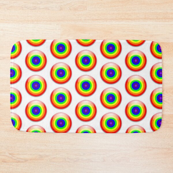 Item preview, Rainbow Button Polka Dot designed and sold by BleuSky.