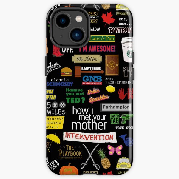 How I Met Your Mother | HIMYM | TV Show | Collage iPhone Tough Case