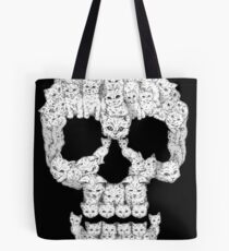 Skulls are for Pussies Tote Bag