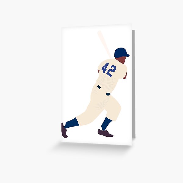 Babe Ruth Baseball Uniform by Yankiboy Play Clothes Greeting Card