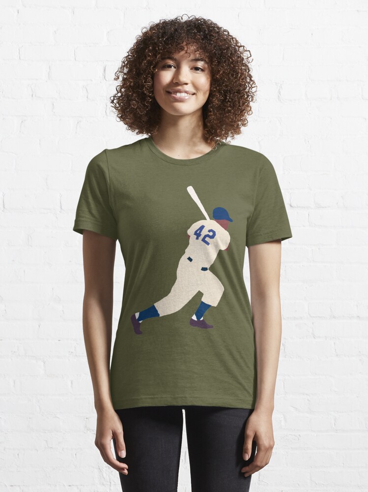 Chadwick Boseman as Jackie Robinson Essential T-Shirt for Sale by